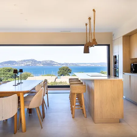 Perle De Giens Sur Presqu'ile De Giens 200 M De La Vue Exceptionnelle Villa Hyères